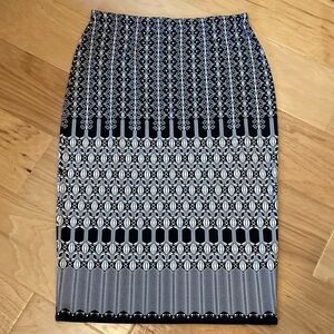 Max Studio Midi Length Skirt